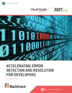 Accelerating Error Detection and Resolution for Developers