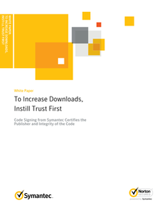 To Increase Downloads Instill Trust First