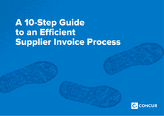 A 10-Step Guide to an Efficient Supplier Invoice Process