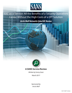 SOC-as-a-Service: All the Benefits of a Security Operations Center Without the High Costs of a DIY Solution