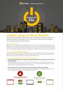 Your Quick Reference Guide to Always-On SSL