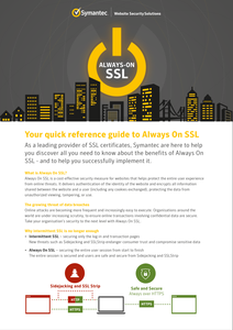 Your Quick Reference Guide to Always-On SSL