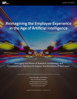 Reimagining the Employee Experience in the Age of Artificial Intelligence