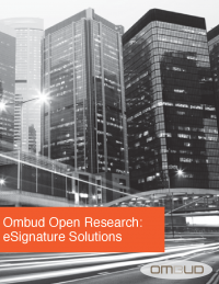 Ombud Open Research: eSignature Solutions