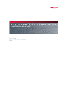 Protección contra Técnicas de Evasión Avanzadas