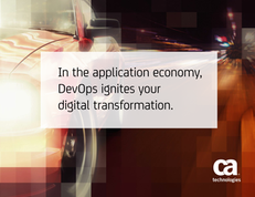 In the Application Economy, DevOps Ignites Your Digital Transformation