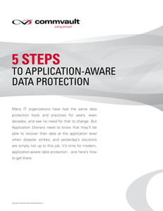 5 Steps to Application-Aware Data Protection