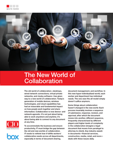 The New World of Collaboration