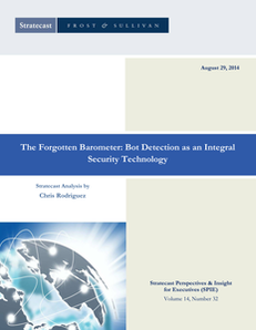 Frost & Sullivan Report – The Forgotten Barometer: Bot Detection as an Integral Security Technology