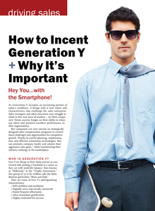 How to Incent Gen Y