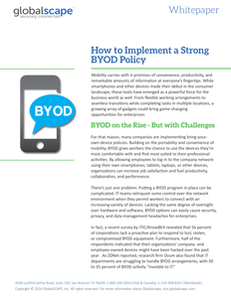 How to Implement a Strong BYOD Policy