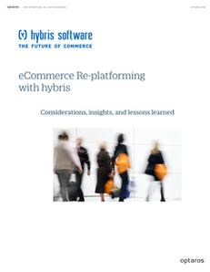 eCommerce Re-platforming with hybris