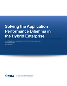 Solving the Application Performance Dilemma in the Hybrid Enterprise