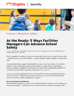 At the Ready: 5 Ways Facilities Managers Can Advance School Safety