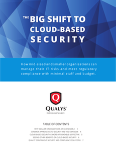 The Big Shift to Cloud-based Security