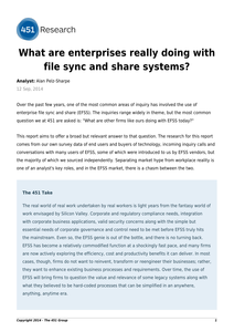 What are enterprises really doing with file sync and share systems?