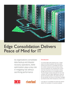 Edge Consolidation Delivers Peace of Mind for IT