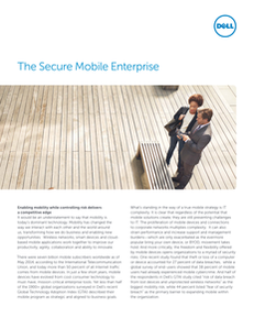 The Secure Mobile Enterprise