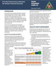 The Five Key Performance Indicators for Greater Financial Success