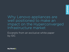 Why Lenovo Appliances are Well Positioned to Make an Impact on the Hyperconverged Infrastructure Market