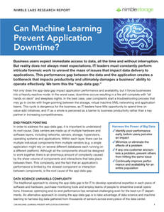 InfoSight Report: Can Machine Learning Prevent Application Downtime