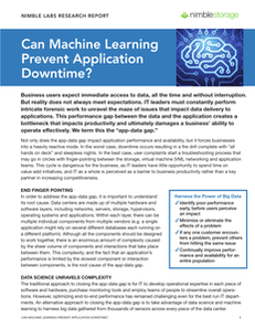 Can Machine Learning Prevent Application Downtime?