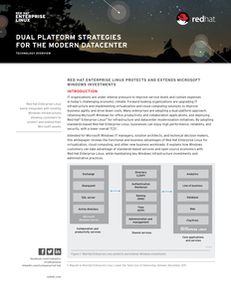 Dual Platform Strategies for the Modern Datacenter