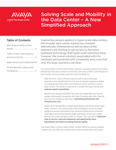 How to Master Scale and Mobility in the Data Center