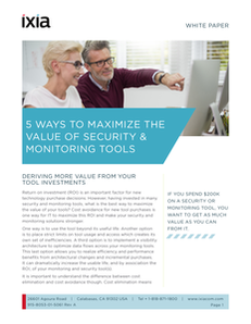 5 Ways to Maximize the Value of Security & Monitoring Tools