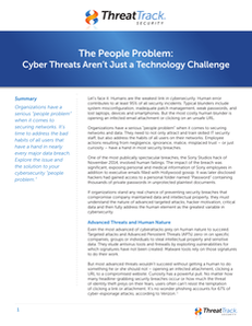 The People Problem: Cyber Threats Aren’t Just a Technology Challenge
