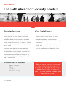 Path Ahead for Security Leaders