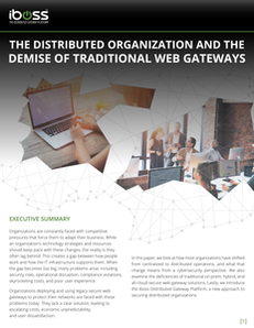 The Distributed Organization and the Demise of Traditional Web Gateways