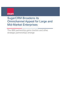 SugarCRM Expands Ecosystem; Omnichannel Capabilities