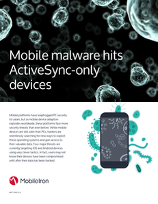 Mobile Malware hits ActiveSync-only Devices