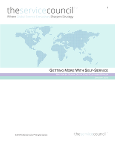 Getting More with Self-Service