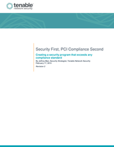 Security First: PCI Compliance Second