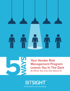 5 WAYS YOUR VENDOR RISK MANAGEMENT PROGRAM LEAVES YOU IN THE DARK