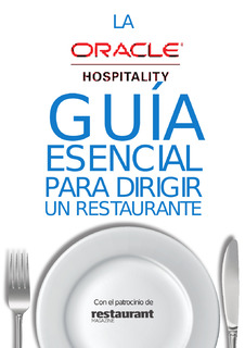 Guía Esencial para Dirigir un Restaurante