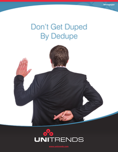 Don’t Get Duped By Dedupe