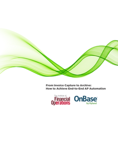 From Invoice Capture to Archive: How to Achieve End-to-End AP Automation