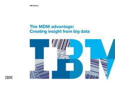 The MDM advantage: Creating insight from big data