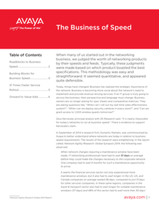The Business of Speed