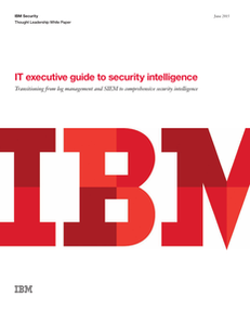 IT Executive Guide to Security Intelligence