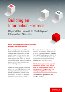 Building an Information Fortress