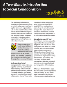 Executive Brief- Social Collaboration for Dummies