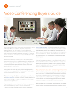 Video Conferencing: A Buyer’s Guide