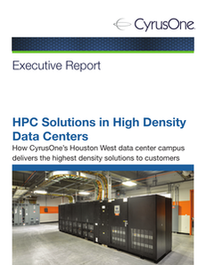 HPC Solutions in High Density Data Centers