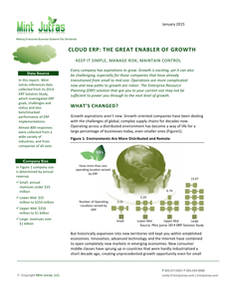 Cloud ERP: The Great Enabler of Growth