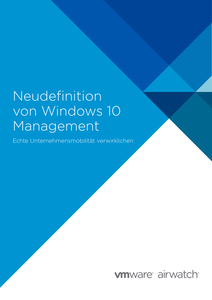 Redefine Windows 10 Management – GER