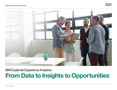 From Data to Insights to Opportunities